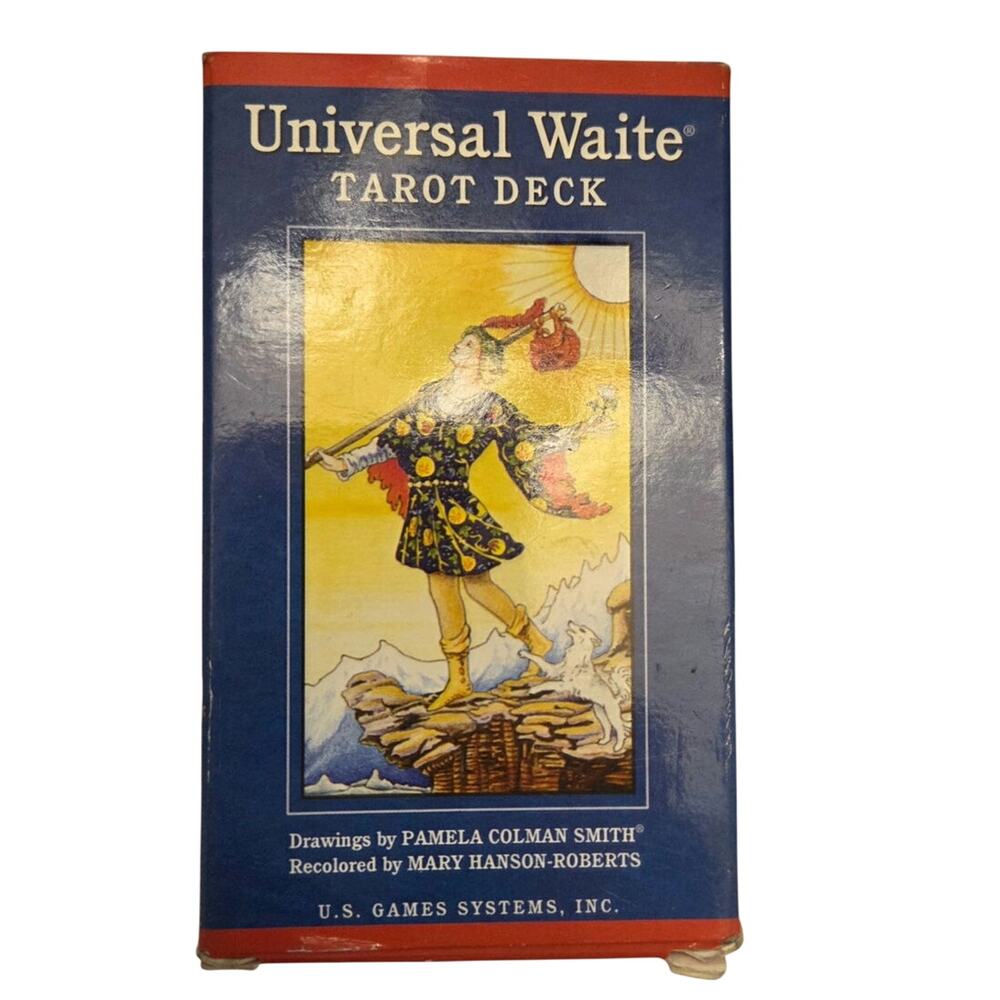 Universal Waite Tarot Deck Early 2000s Stamford CT Edition Complete - Vintage